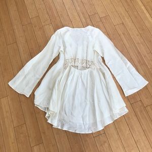 For Love & Lemons Lace open back dress